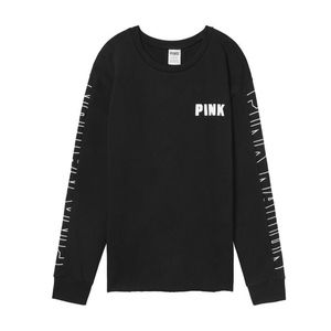 VS PINK Pink Nation Campus Crew Sweatshirt